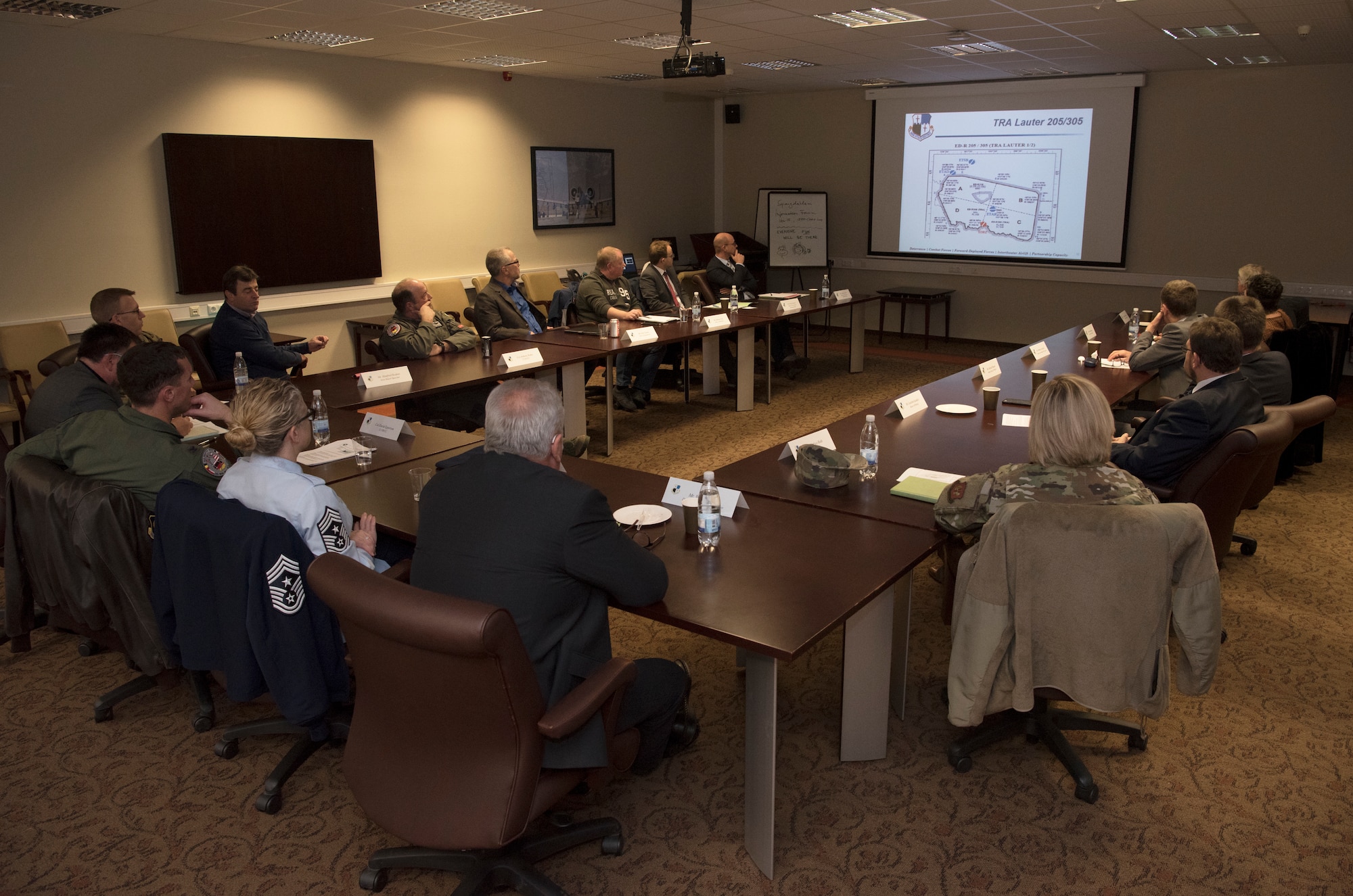 The forum aimed to strengthen the partnership between Germany and the U.S. by working through issues in the community, answering their questions, and updating local community leaders about upcoming base projects