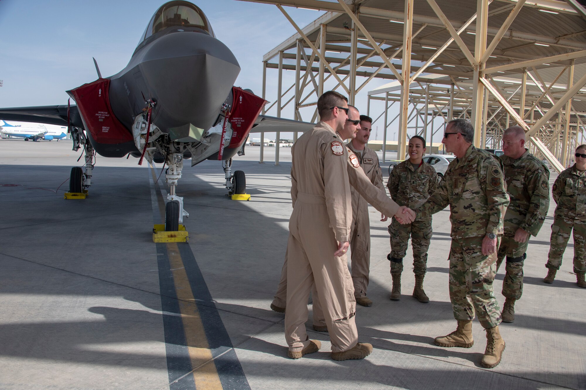 The CSAF visited ADAB Nov. 17, 2019.