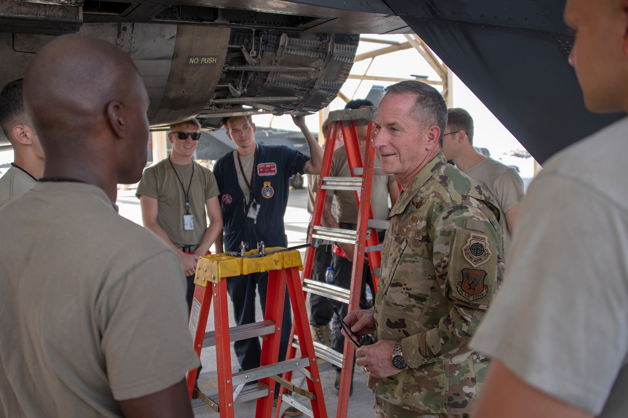 The CSAF visited ADAB Nov. 17, 2019.