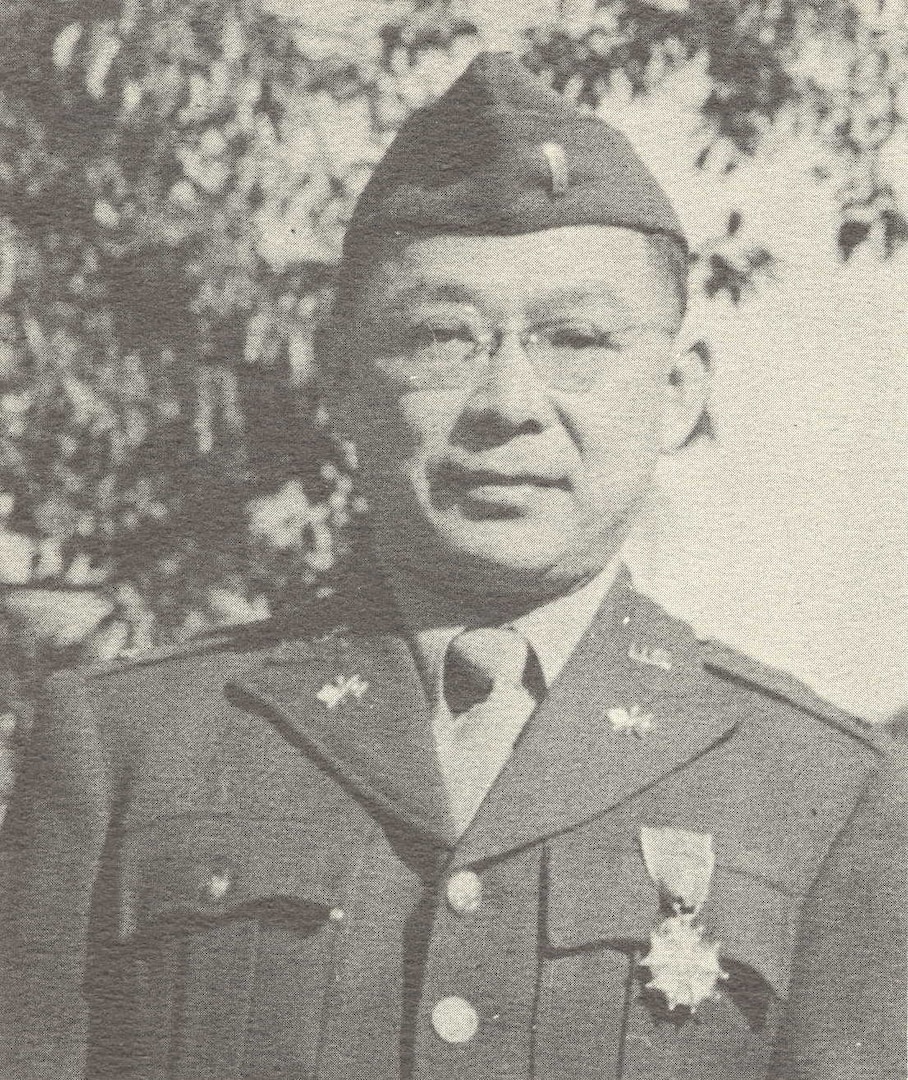 Photo of U.S. Army Major Major Clarence Yamagata, pictured here while he was a lieutenant.