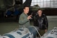 Royal Canadian Air Force Major-General Derek Joyce, Continental North American Aerospace Defense Command Region deputy commander, tours the F-22 Raptor at Joint Base Langley-Eustis, Virginia, Nov. 18, 2019.