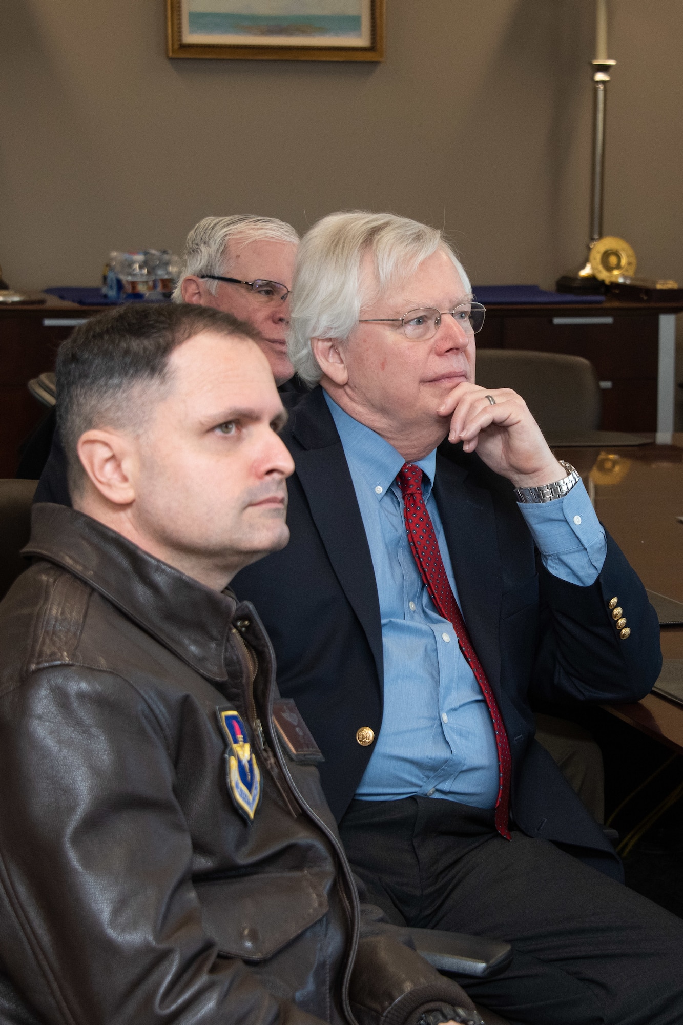 “Father of the Air Force’s” grandson visits Air University