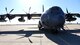 A U.S. Air Force HC-130J Combat King II, assigned to the 563d Rescue Group, sits on the flight line at Davis-Monthan Air Force Base, Arizona, Nov. 12, 2019.