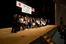 Japanese American Society Iwakuni hosts speech contest