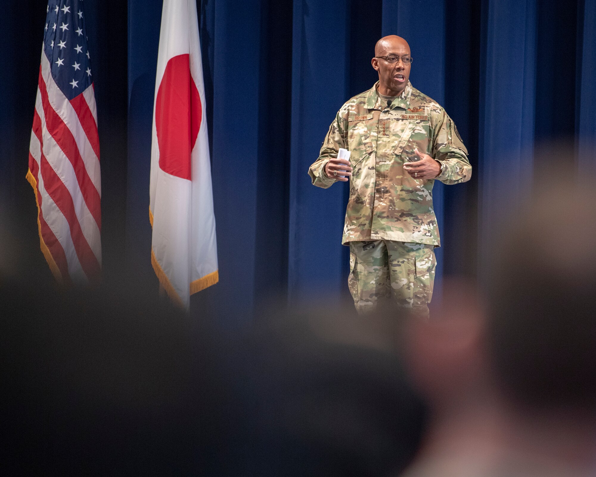 Pacific Air Forces commander meets with Team Yokota