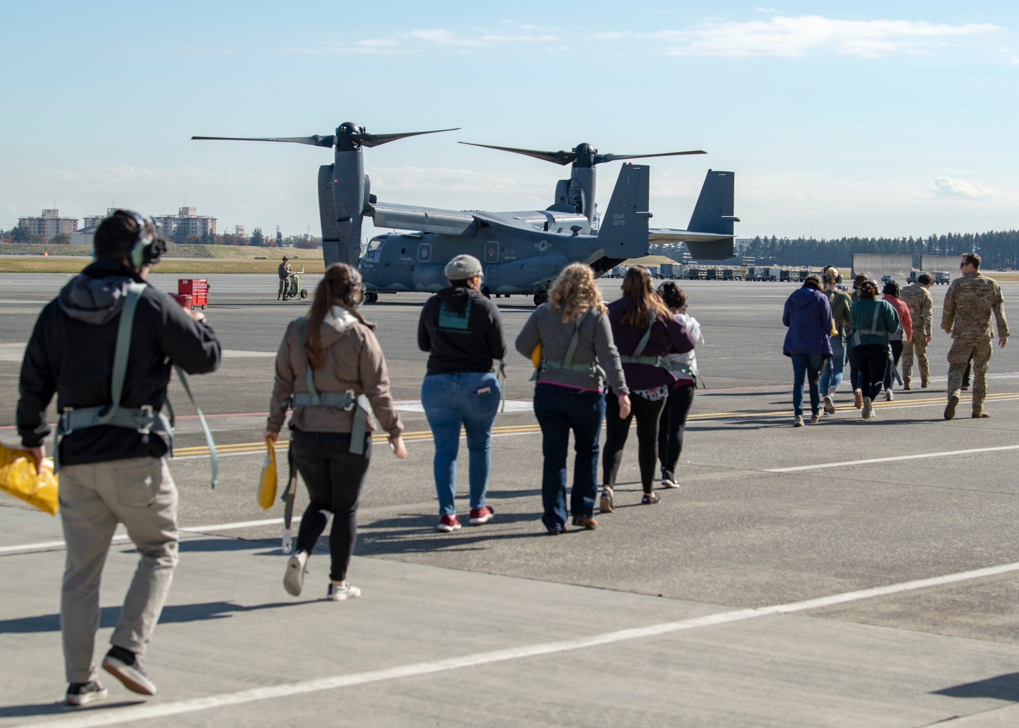 Yokota spouses take flight