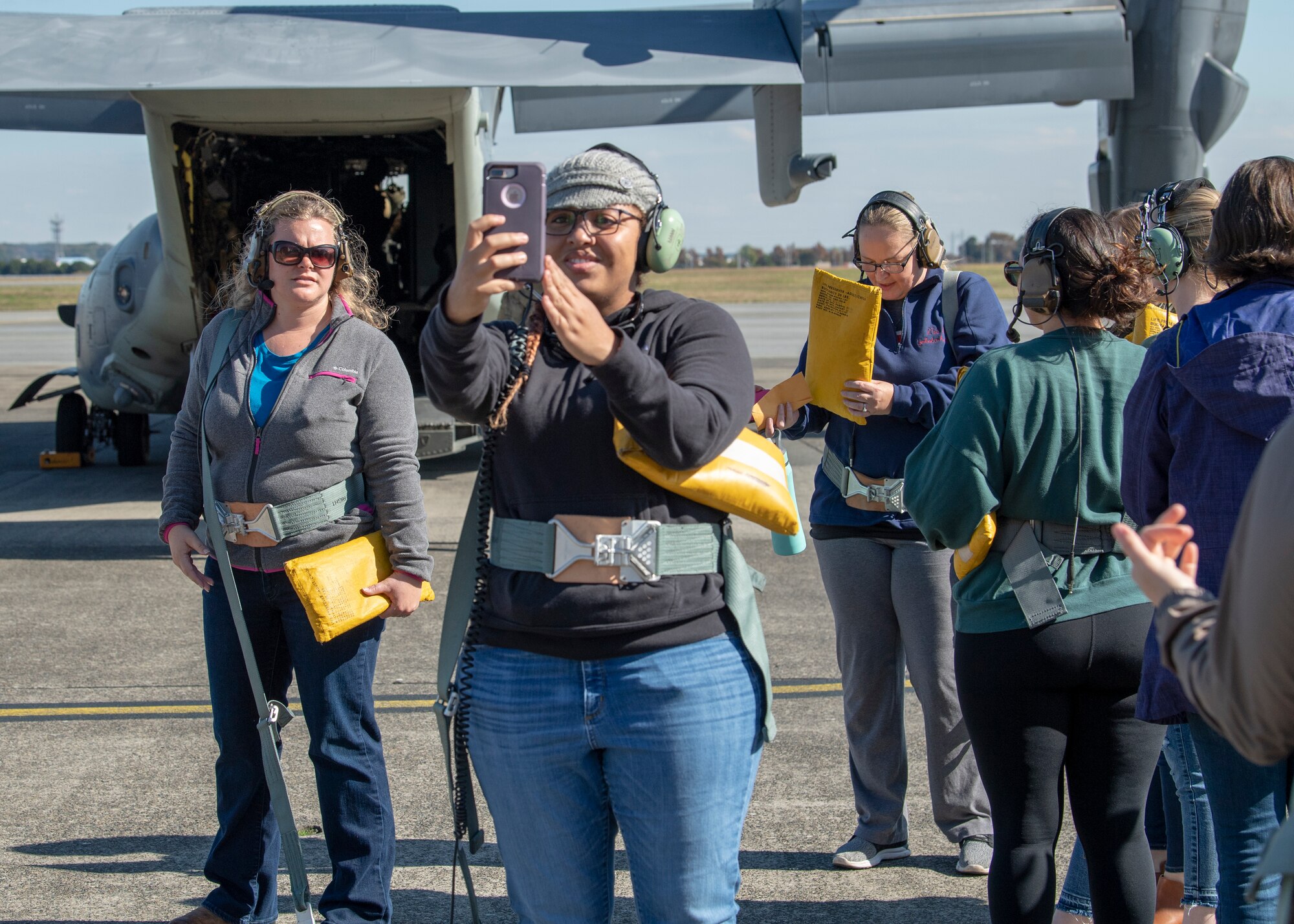 Yokota spouses take flight