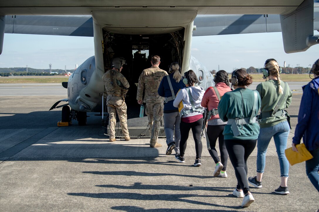 Yokota spouses take flight