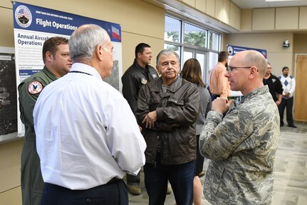 Joint Base San Antonio leadership hosted the 2019 Air Installations Compatible Use Zones (AICUZ) Open House Nov. 14 at Port San Antonio, where the most recent study was released.