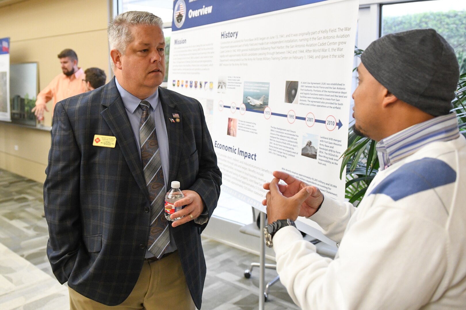 Joint Base San Antonio leadership hosted the 2019 Air Installations Compatible Use Zones (AICUZ) Open House Nov. 14 at Port San Antonio, where the most recent study was released.