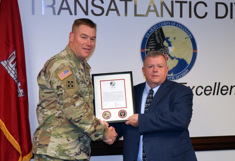 Pete Brown was selected as the USACE 2019 Financial Manager of the Year.