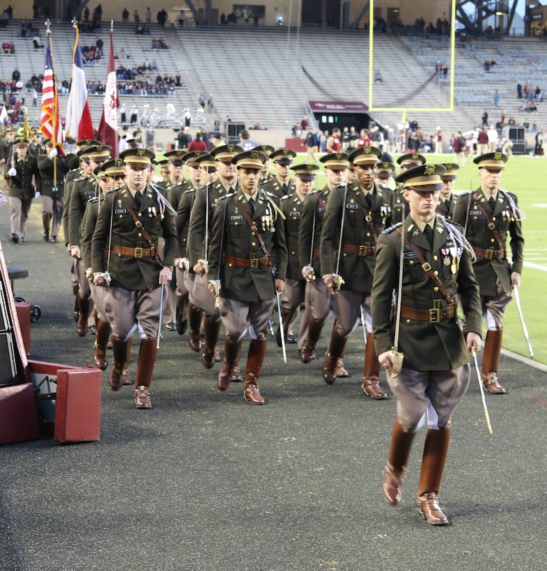 Marching as one, cadets celebrate heritage and tradition