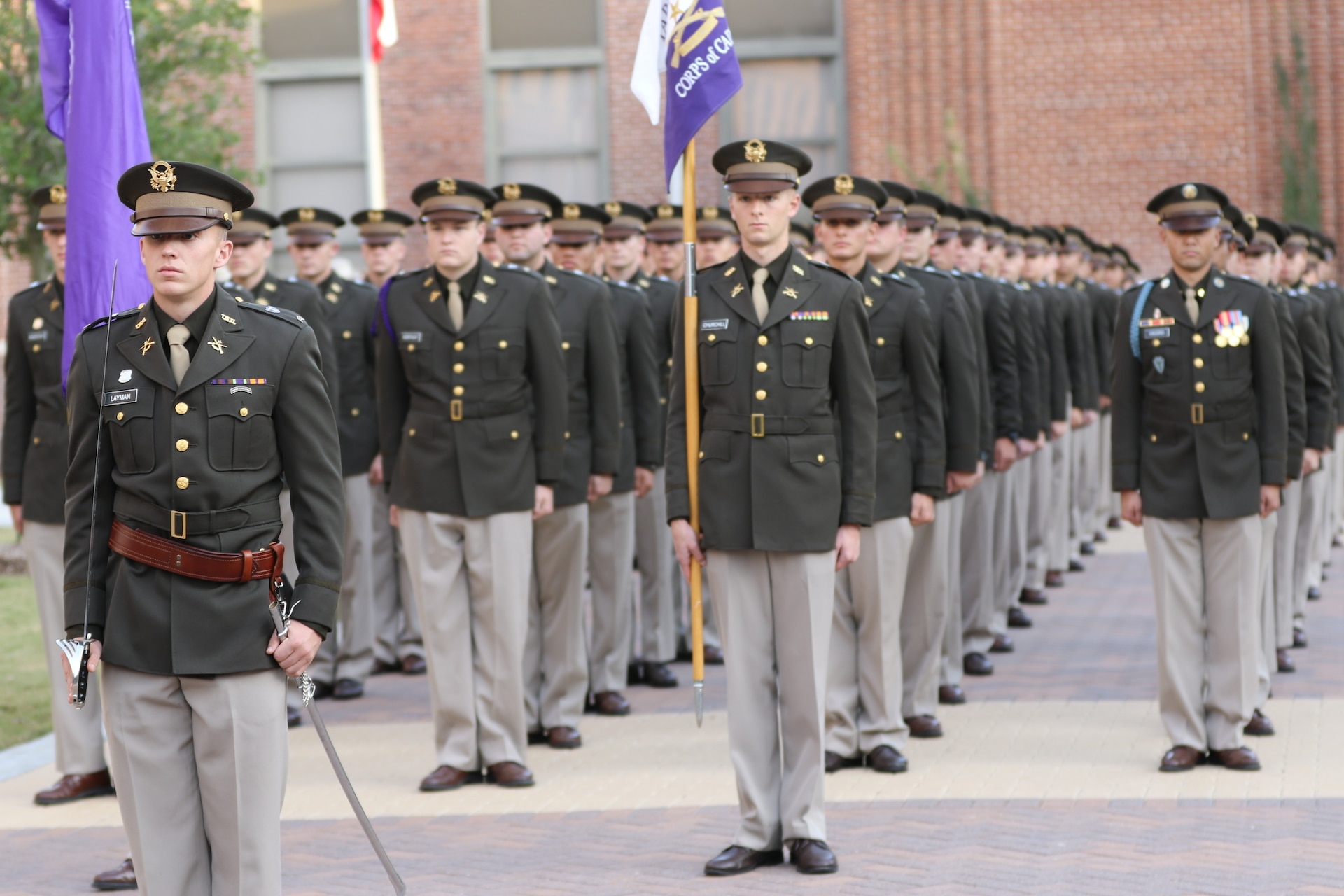 Marching as one, cadets celebrate heritage and tradition