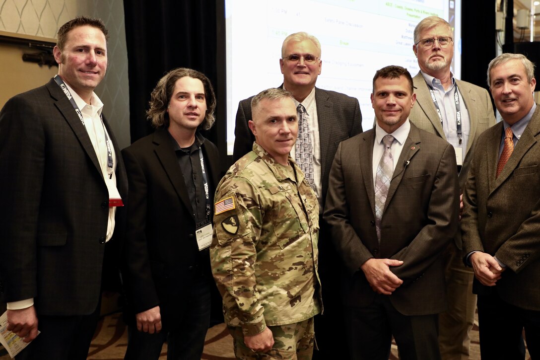 The Board of the Gulf Coast Chapter of the Western Dredging Association (WEDA) kicked off their Fall 2019 conference at the San Luis Resort, Spa & Conference Center in Galveston, Texas, from Tuesday, November 12th, through Thursday, November 14, 2019. Today's schedule including speakers all discussing the "Innovative partnering for an expanding Gulf Coast Market."

The meeting provides a forum for the exchange of information of interest to the dredging industry and it's associates. Representatives from all areas of the industry, including regulatory, resource agencies, contracting, and manufacturing, are attend to discuss dredging economics, benefits, technologies and current issues.

In addition the U.S. Army Corps of Engineers has three districts represented including the Galveston, Mobile and New Orleans Districts. (USACE photos by Francisco G. Hamm)