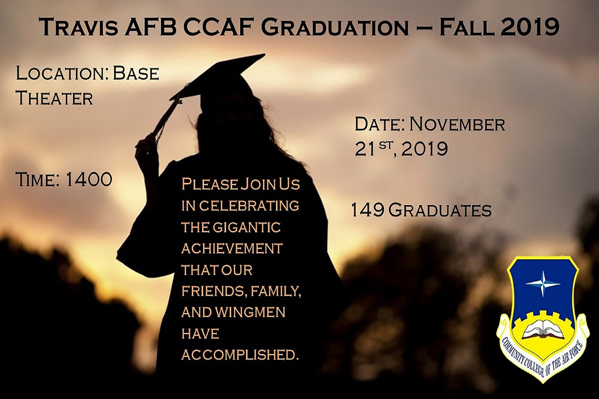 CCAF Graduation November 2019