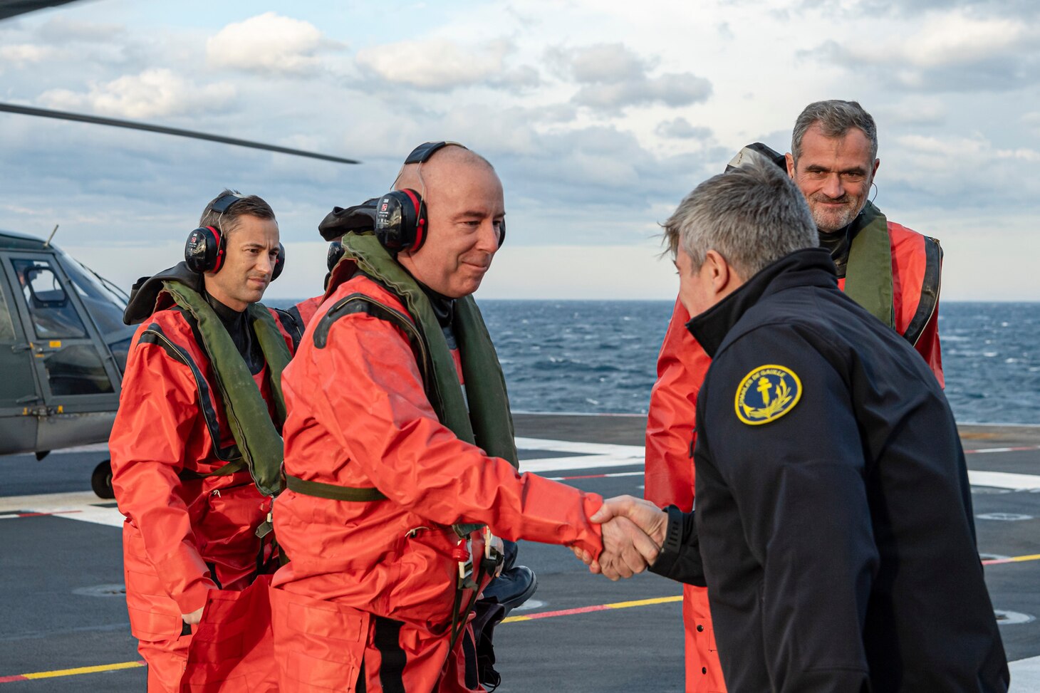 DCOM U.S. 6th Fleet Visits French Aircraft Carrier