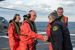 DCOM U.S. 6th Fleet Visits French Aircraft Carrier