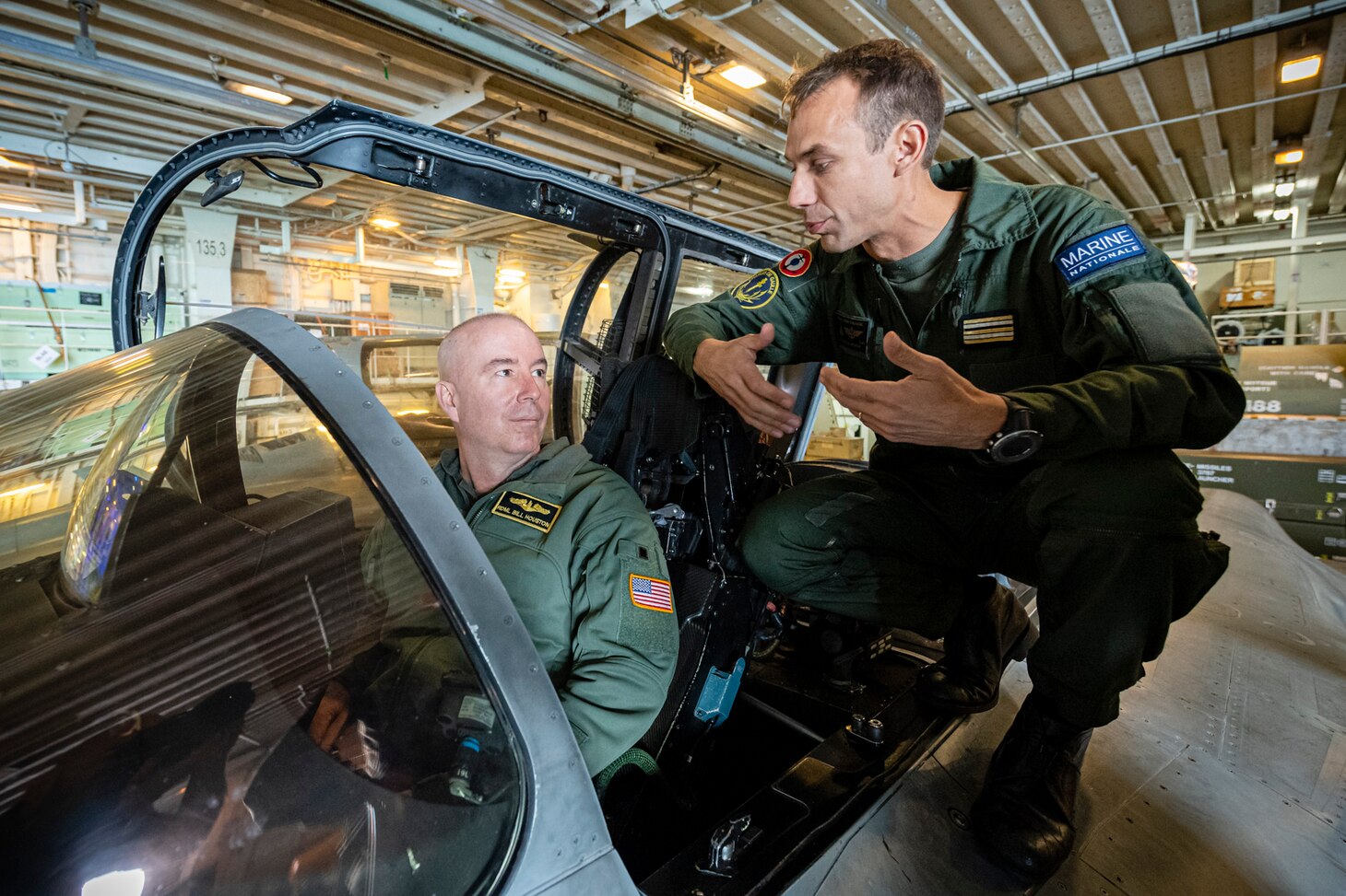 DCOM U.S. 6th Fleet Visits French Aircraft Carrier