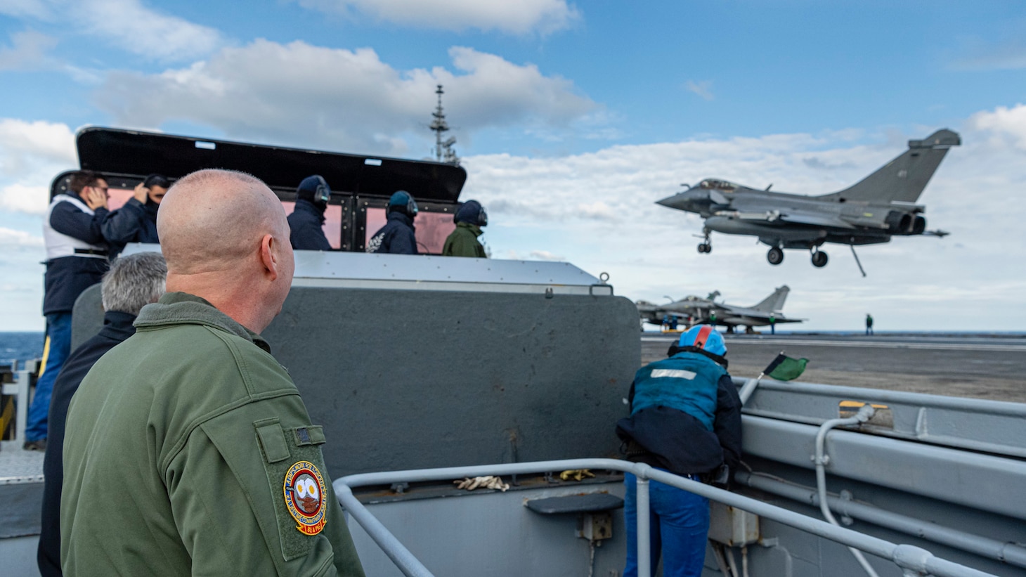 DCOM U.S. 6th Fleet Visits French Aircraft Carrier
