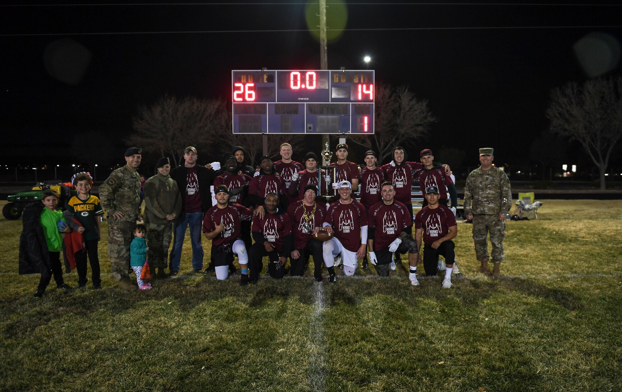 A photo of a football team.