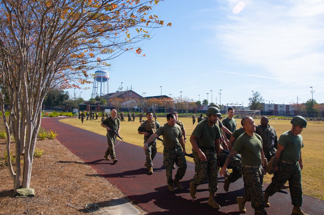 Navy Corpsmen complete TCCC, Tactical Combat Casualty Care, Training