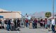 Aviation Nation attendees check out the MQ-9 Reaper static display aircraft at Aviation Nation, at Nellis Air Force Base, Nevada, Nov. 17, 2019. The event displayed some of the Air Force's premier aircraft and personnel dedicated to air superiority. (U.S. Air Force photo by Staff Sgt. Omari Bernard)