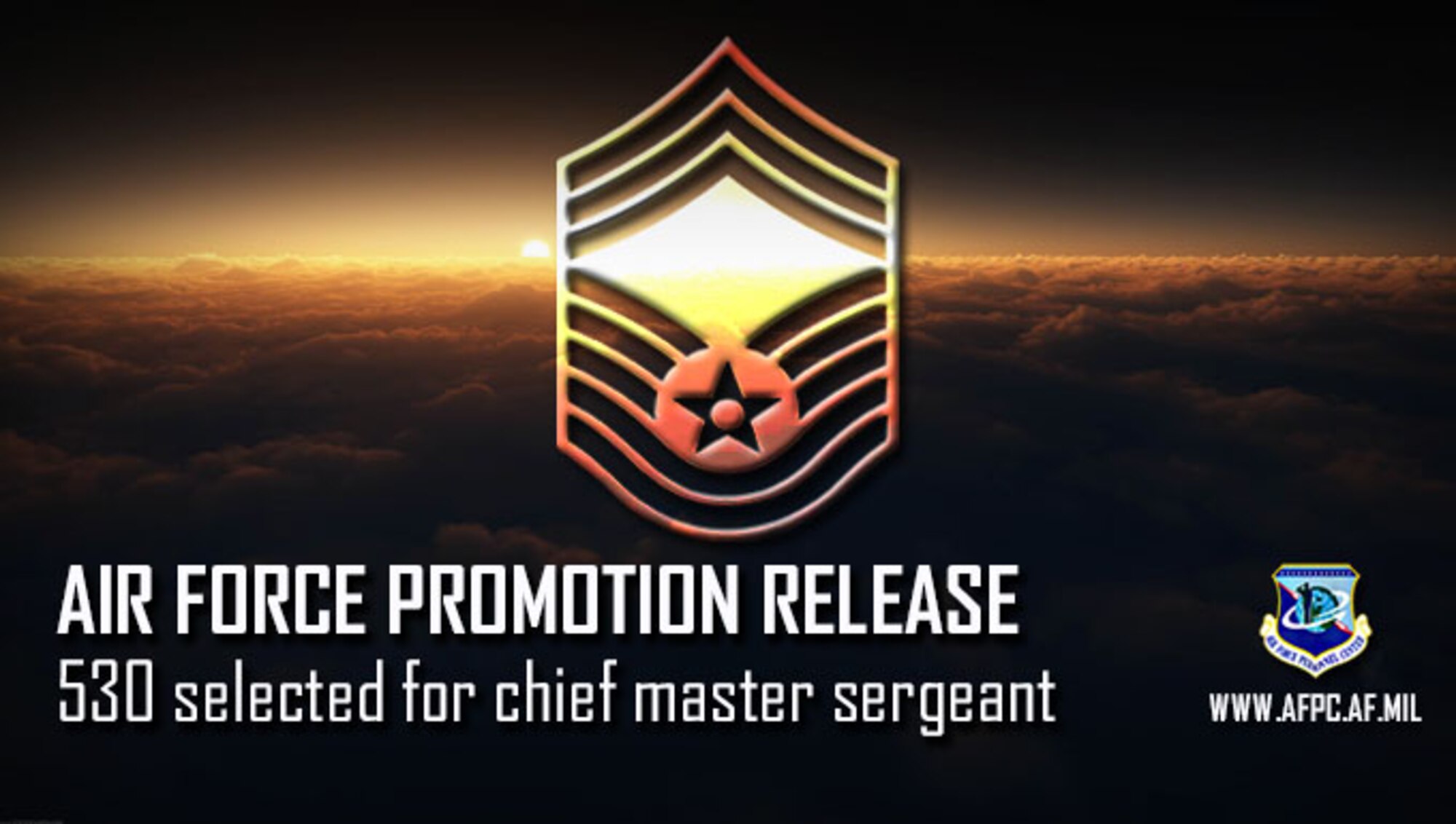 Air Force releases 2019 chief master sergeant promotion cycle