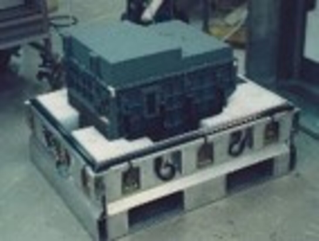 The APQ-175 AWADS LRU family of Shipping and Storage Containers (CNU-586/E, CNU-587/E, and CNU-588/E)