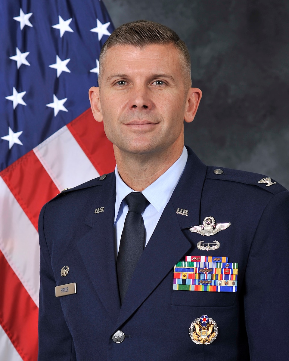 Col. Sean Pierce is the Mobilization Assistant to the Director of Air and Cyberspace Operations, Headquarters Pacific Air Forces, Joint Base Pearl Harbor-Hickam, Hawaii.