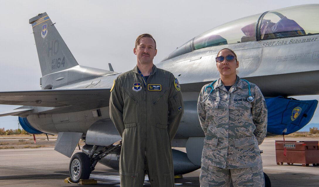 Fighter squadron medical specialists ensure health of aircrew