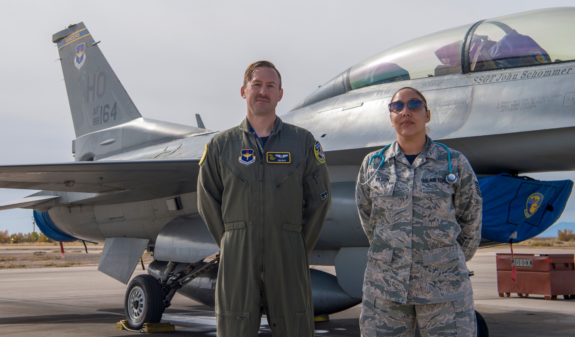 Fighter squadron medical specialists ensure health of aircrew