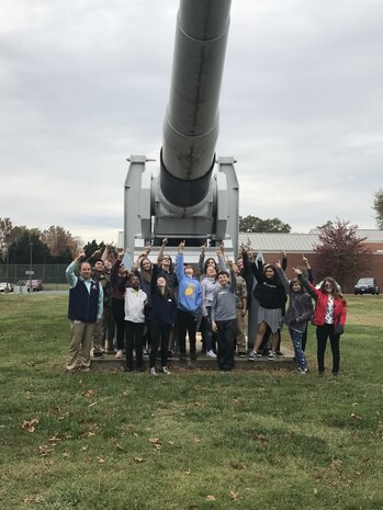 IMAGE: Seventh grade students from Culpeper Middle School and Floyd T. Binnis Middle School visited Naval Surface Warfare Center Dahlgren Division (NSWCDD). The students – who participate in the Academically Challenging Education or ACE program at their schools – toured Dahlgren and participated in a myriad of science, technology, engineering and mathematics activities during their visit. (U.S. Navy photo/Released)