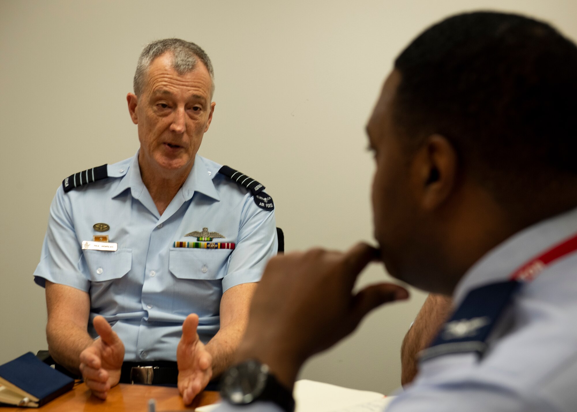 374th AW/CC talks bilateral future with RAAF partners