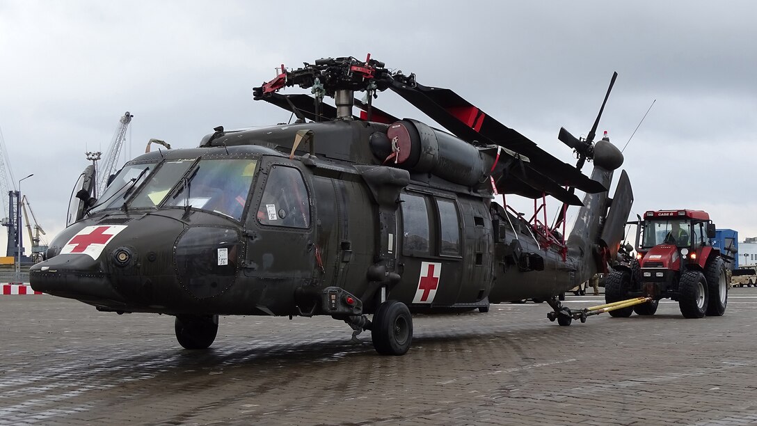 Going home: Atlantic Resolve port operations in Romania