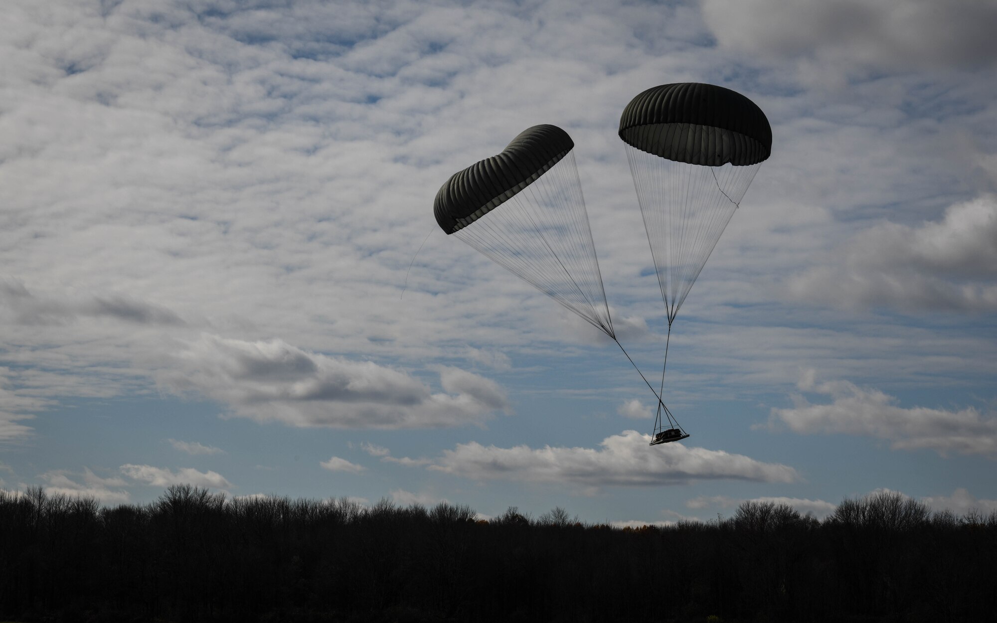 Aircrew members with the 757th AS participated in a cargo drop exercise during the November unit training assembly.