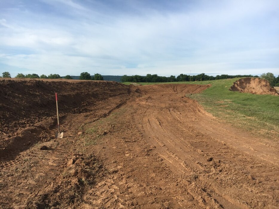 Faulkner County Levee after the Spring 2019 Arkansas River Flood