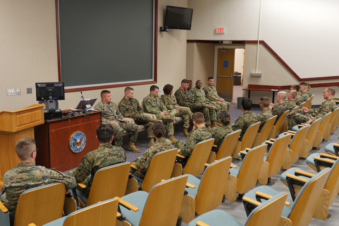 Photo of instructors at the Defense Nuclear Weapons School