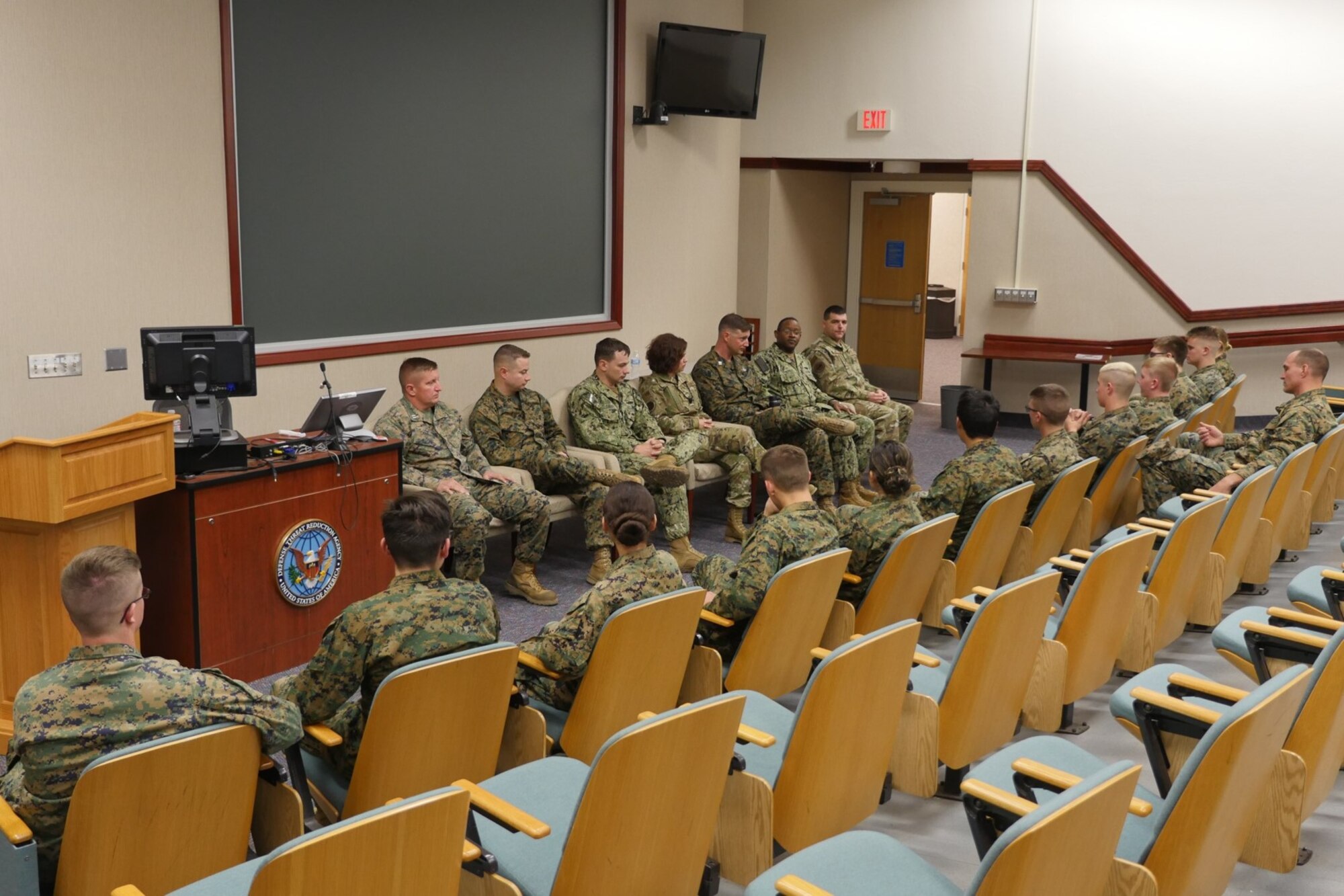 Photo of instructors at the Defense Nuclear Weapons School