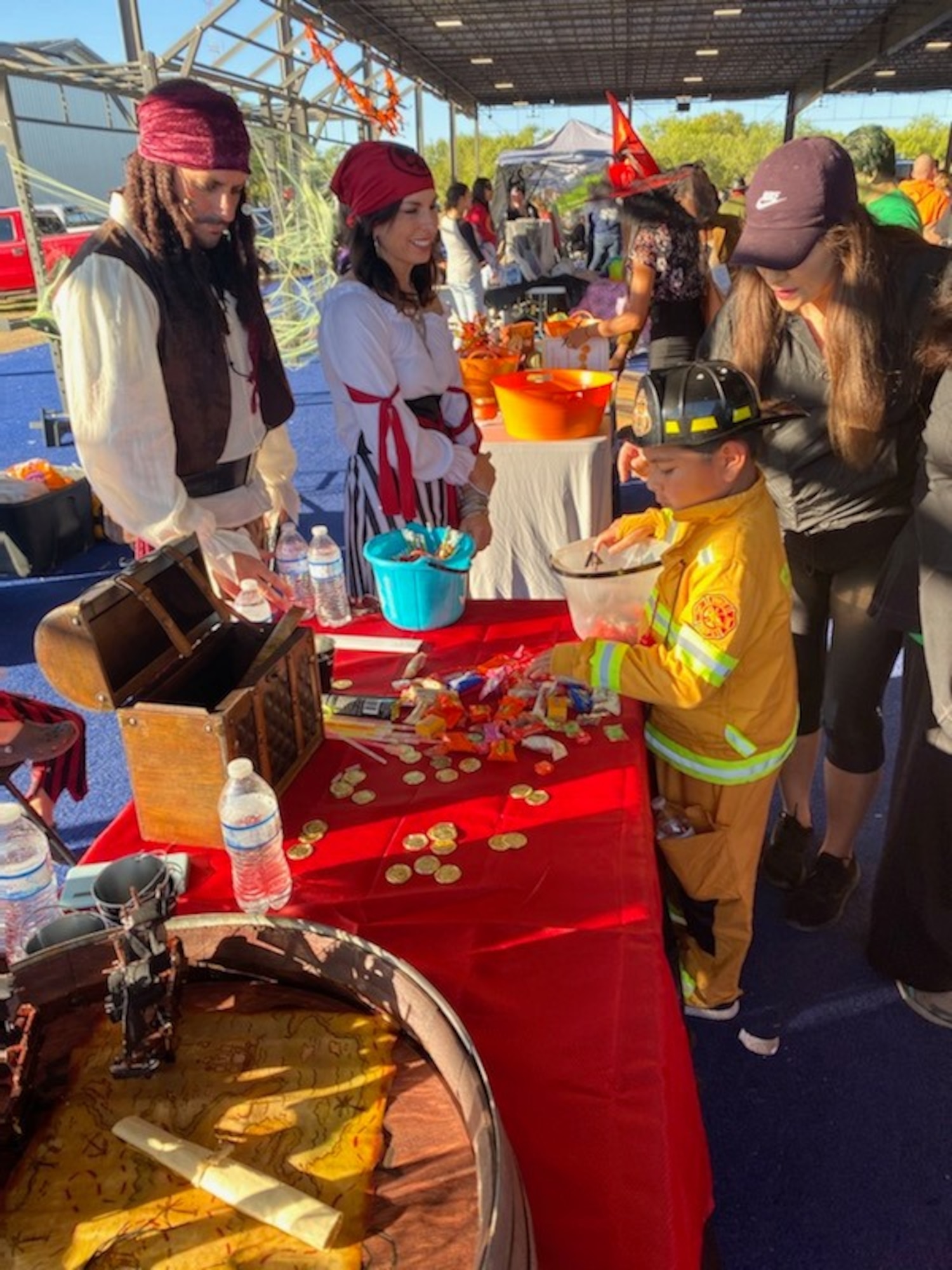 The 37th Training Wing hosted a Halloween at BEAST event for Airmen and family and friends of the Warhawk team to celebrate the Halloween season.