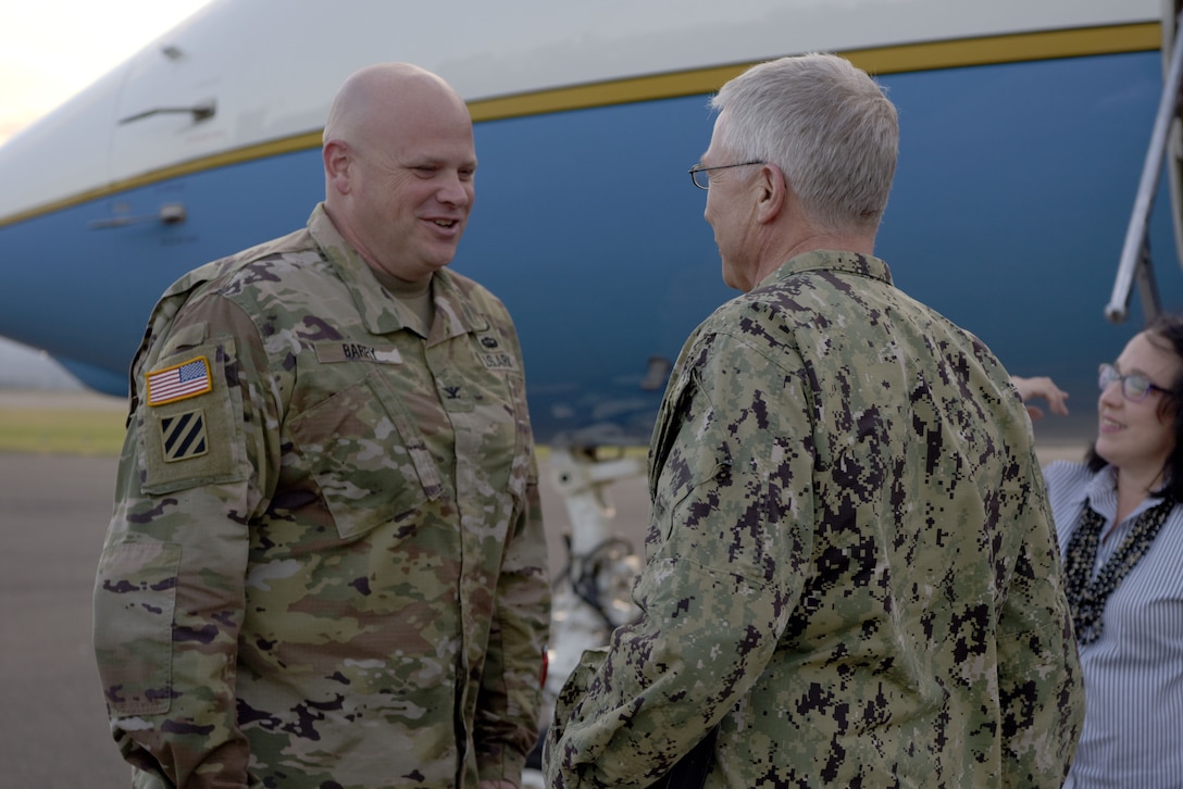 SOUTHCOM leadership highlights JTFB counter-threat role, thanks troops