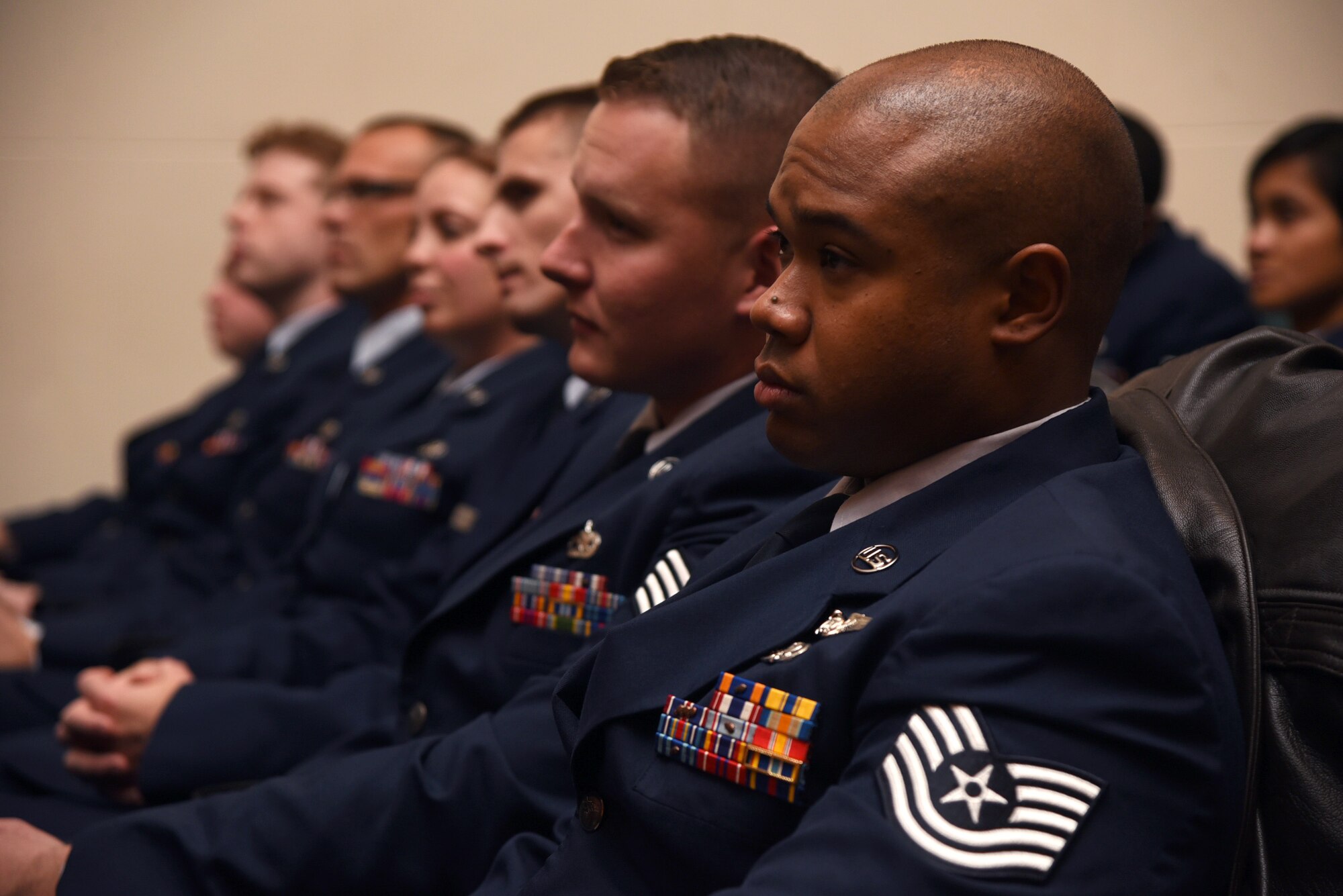 An image of CCAF graduates from their ceremony Nov. 7