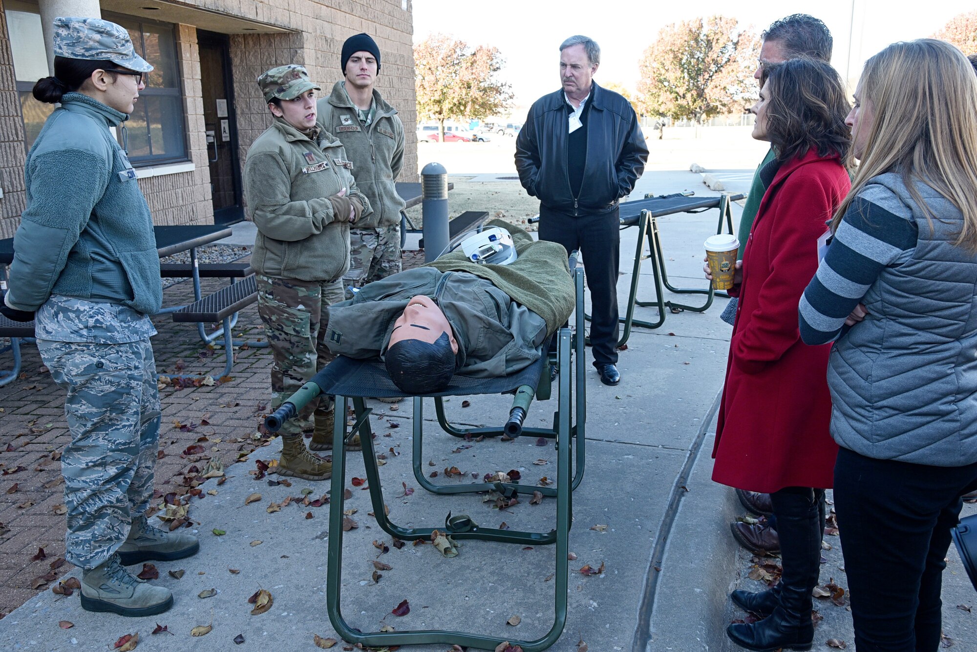 An image from the Honorary Commanders Partnership Day Nov. 13