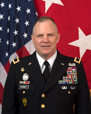 Maj. Gen. John F. Hussey, Commanding General 200th Military Police Command