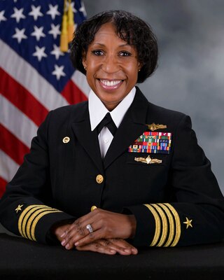 Photo of Captain Tracy L. Hines, USN