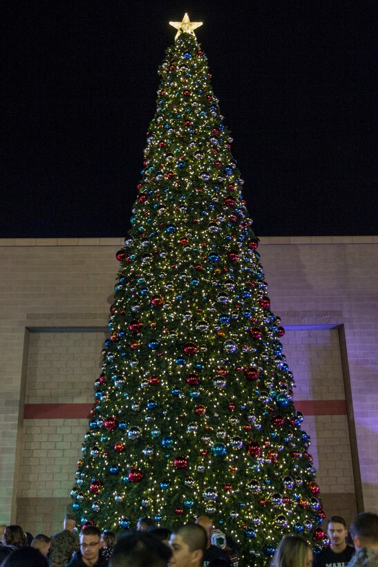 Camp Pendleton hosts 2019 Tree Lighting Celebration