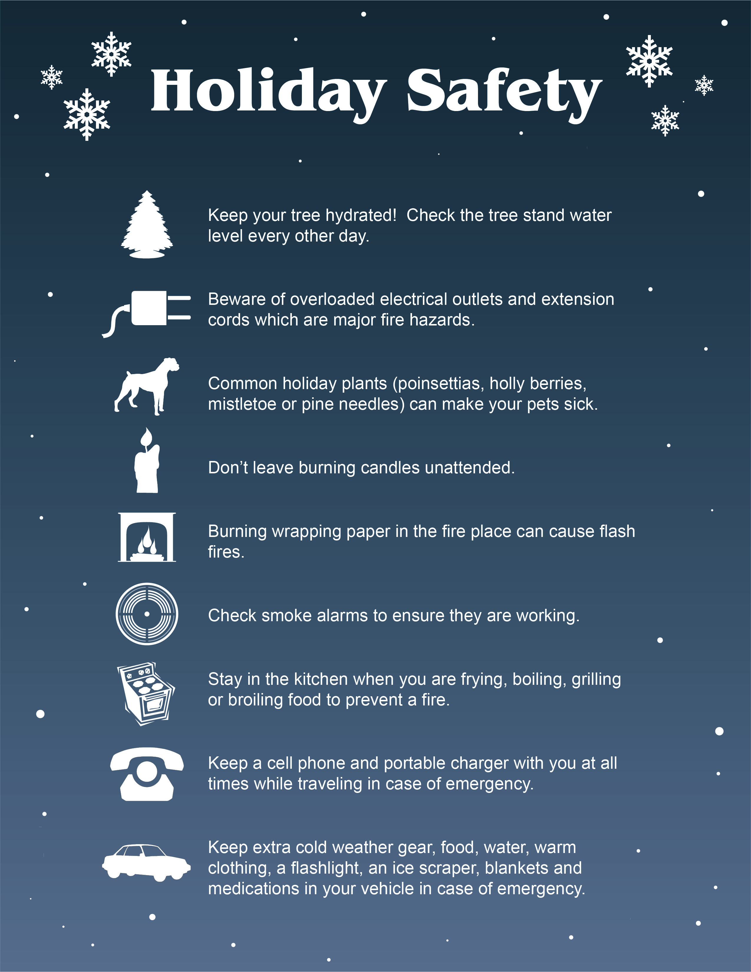 Holiday Safety Tips