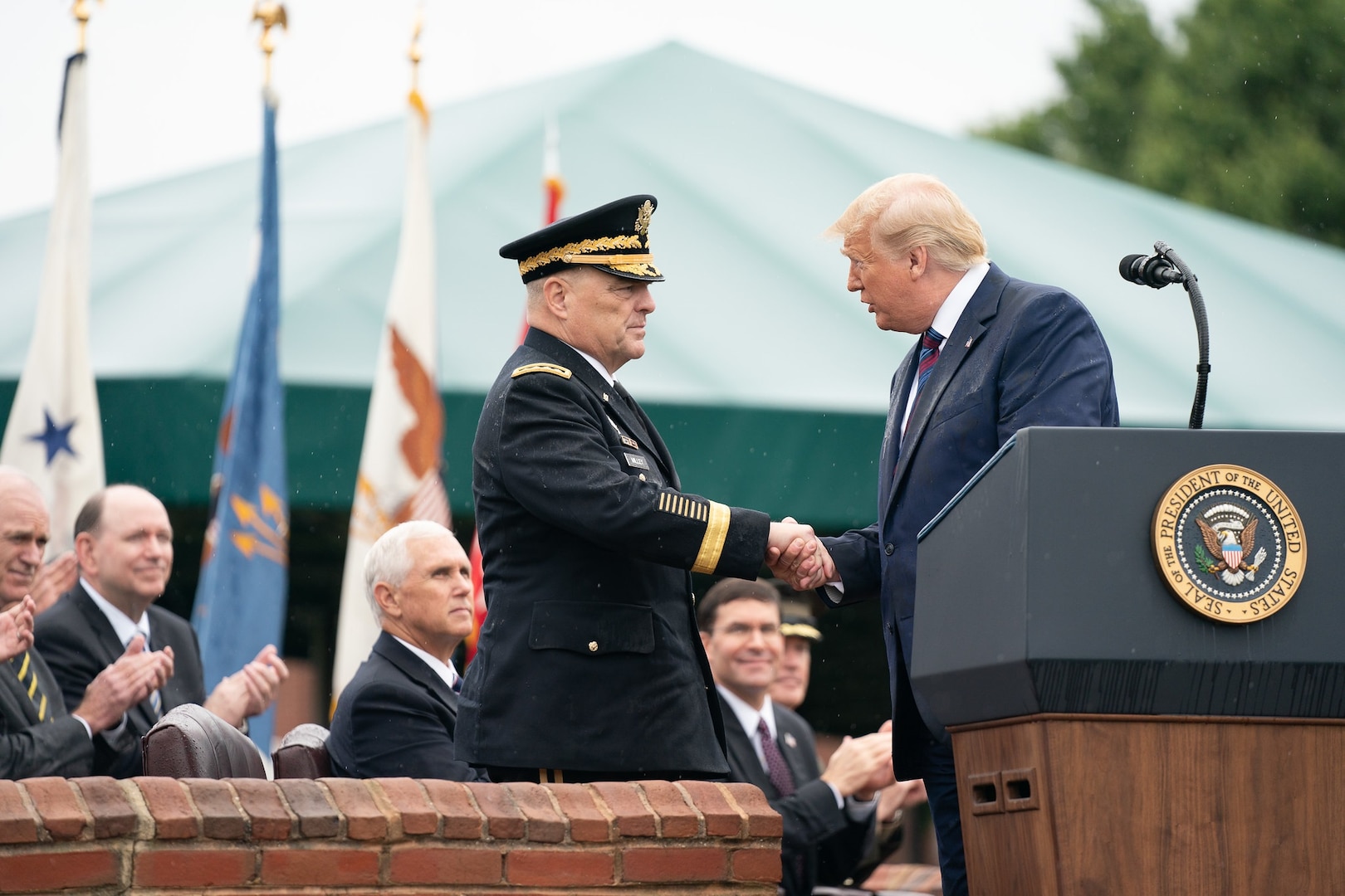 Army Gen. Mark A. Milley takes oath as 20th Chairman of Joint Chiefs of ...