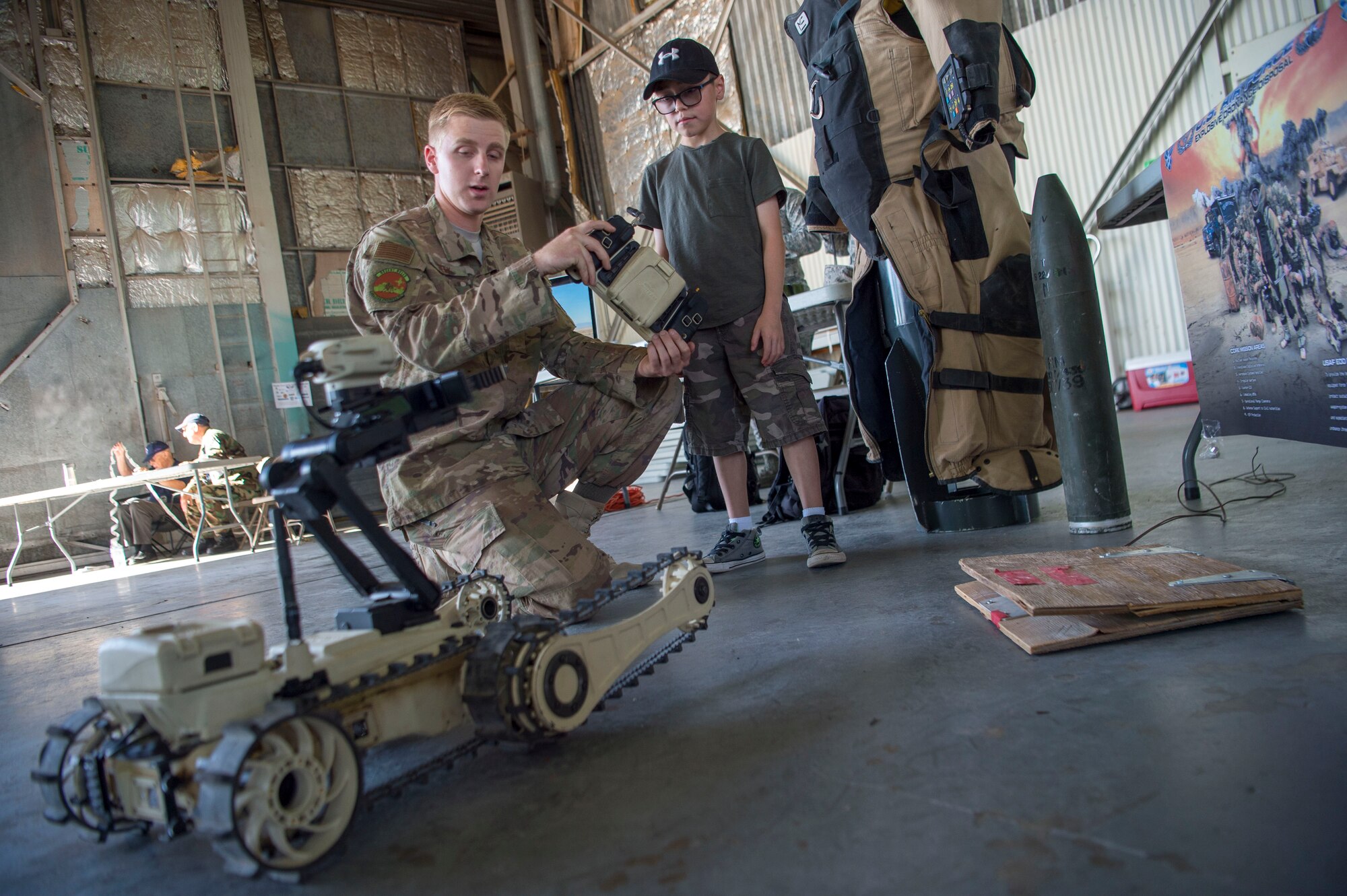 Holloman Airmen participate in 2019 STEM Expo