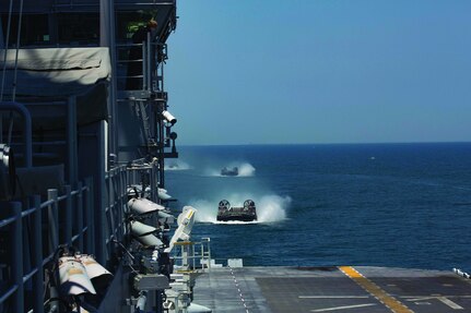 Landing craft, air cushion vehicles