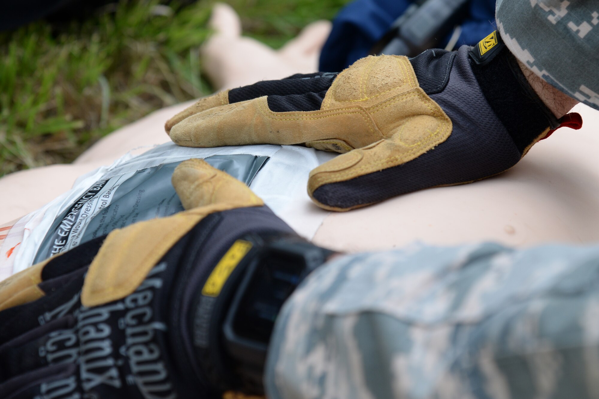 Osan Medics train for battlefield care